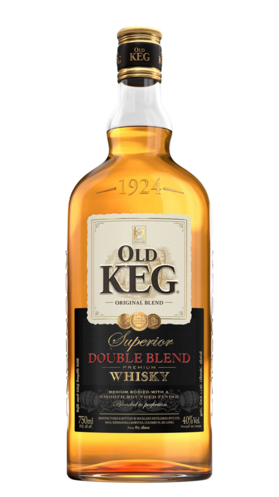 OLD KEG WHISKY DOUBLE BLEND 750 ML Whisky Shop Online at Wineworld.lk