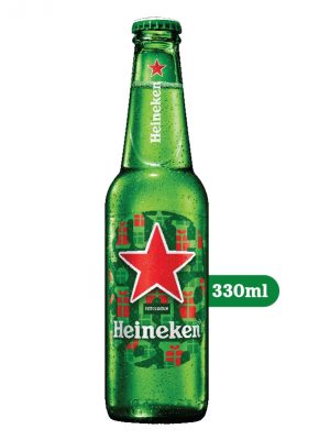Heineken Premium Lager 330ml Bottle-0