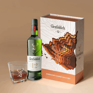 Glenfiddich 12 Year Old Gift Pack with Premium Glass